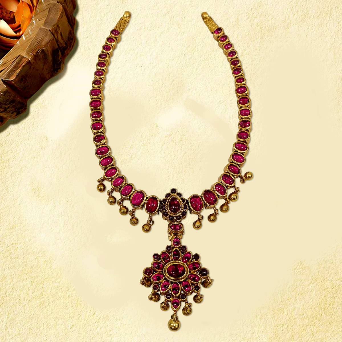 Aurora Color Stone Necklace