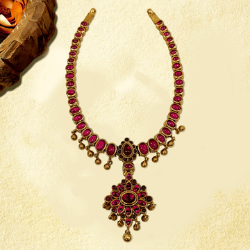 Aurora Color Stone Necklace