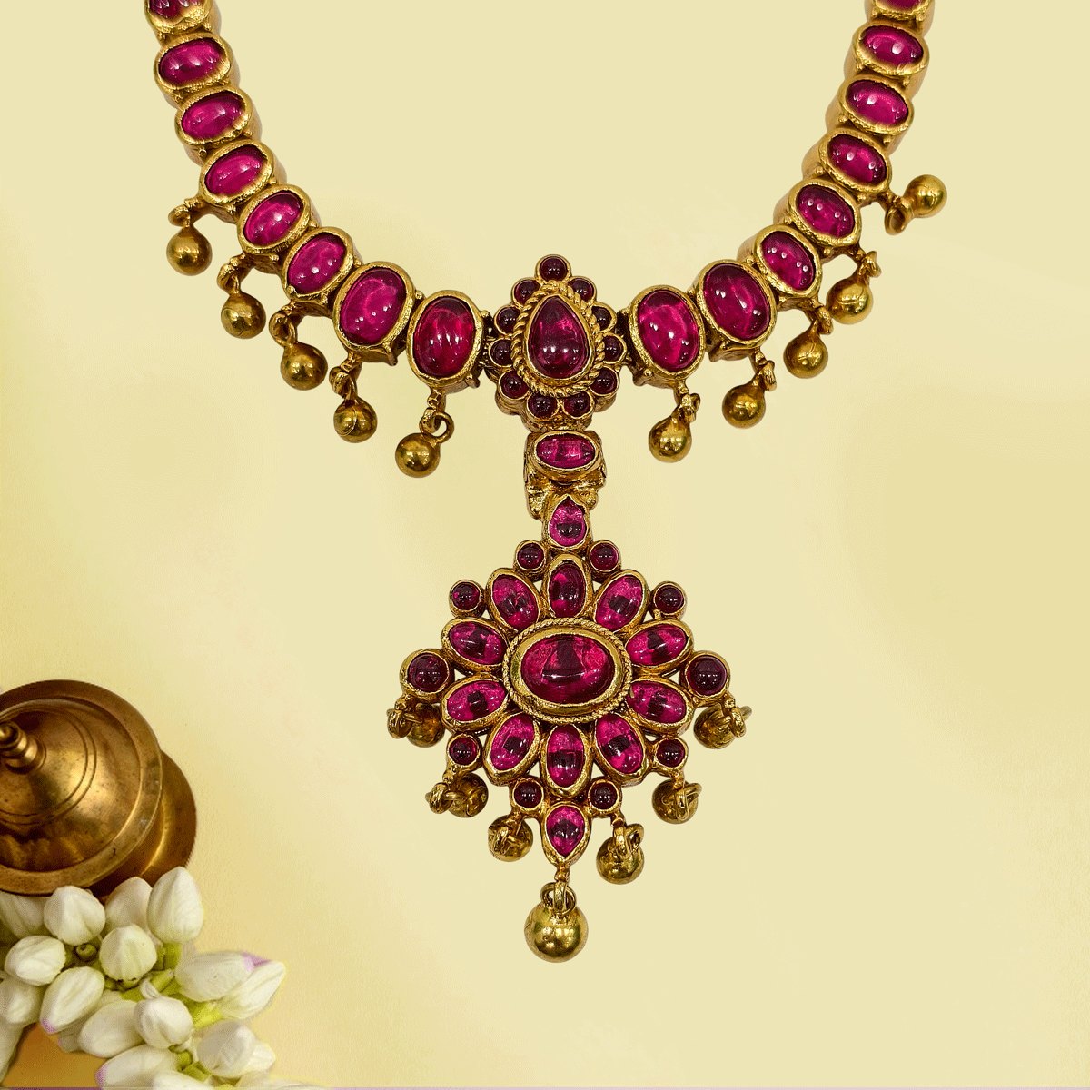 Aurora Color Stone Necklace