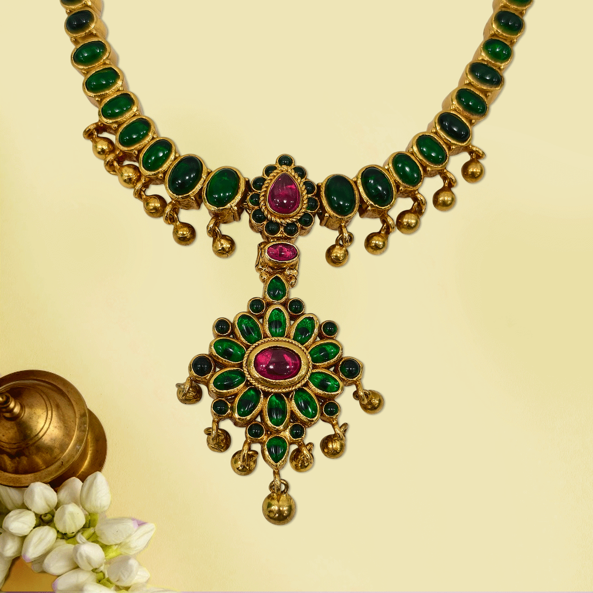 Aurora Color Stone Necklace