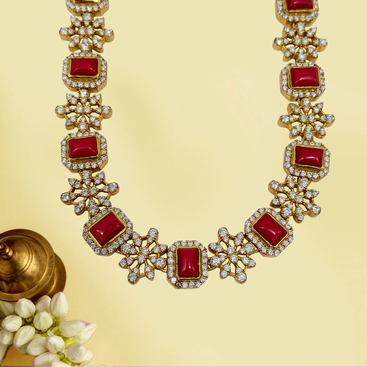 Aurora Color Stone Necklace