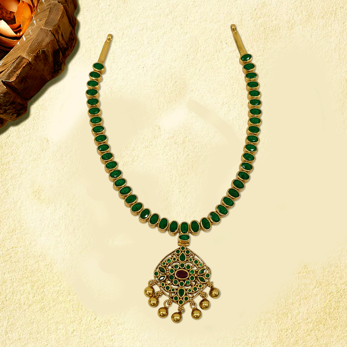 Aurora Color Stone Necklace