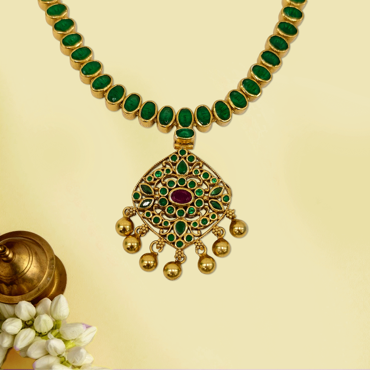 Aurora Color Stone Necklace