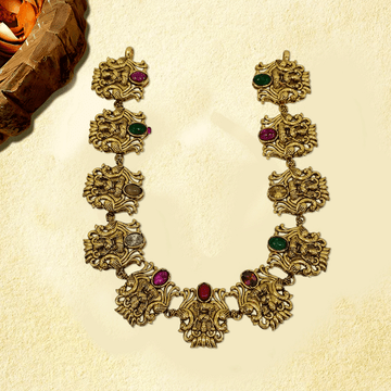 Aurora Color Stone Necklace