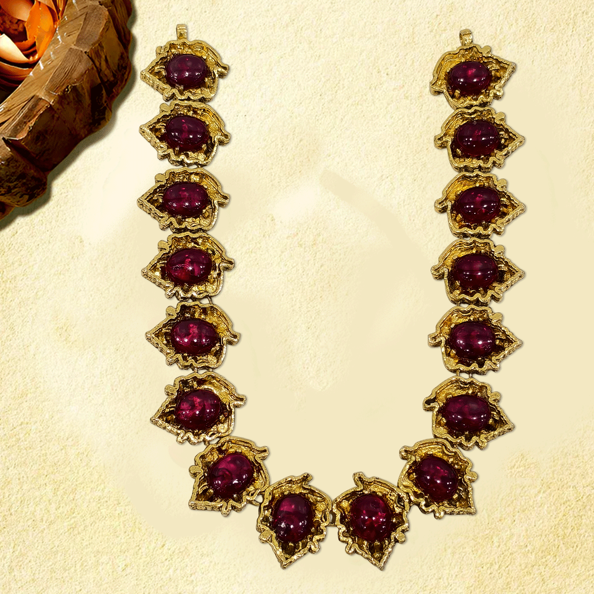 Aurora Color Stone Necklace