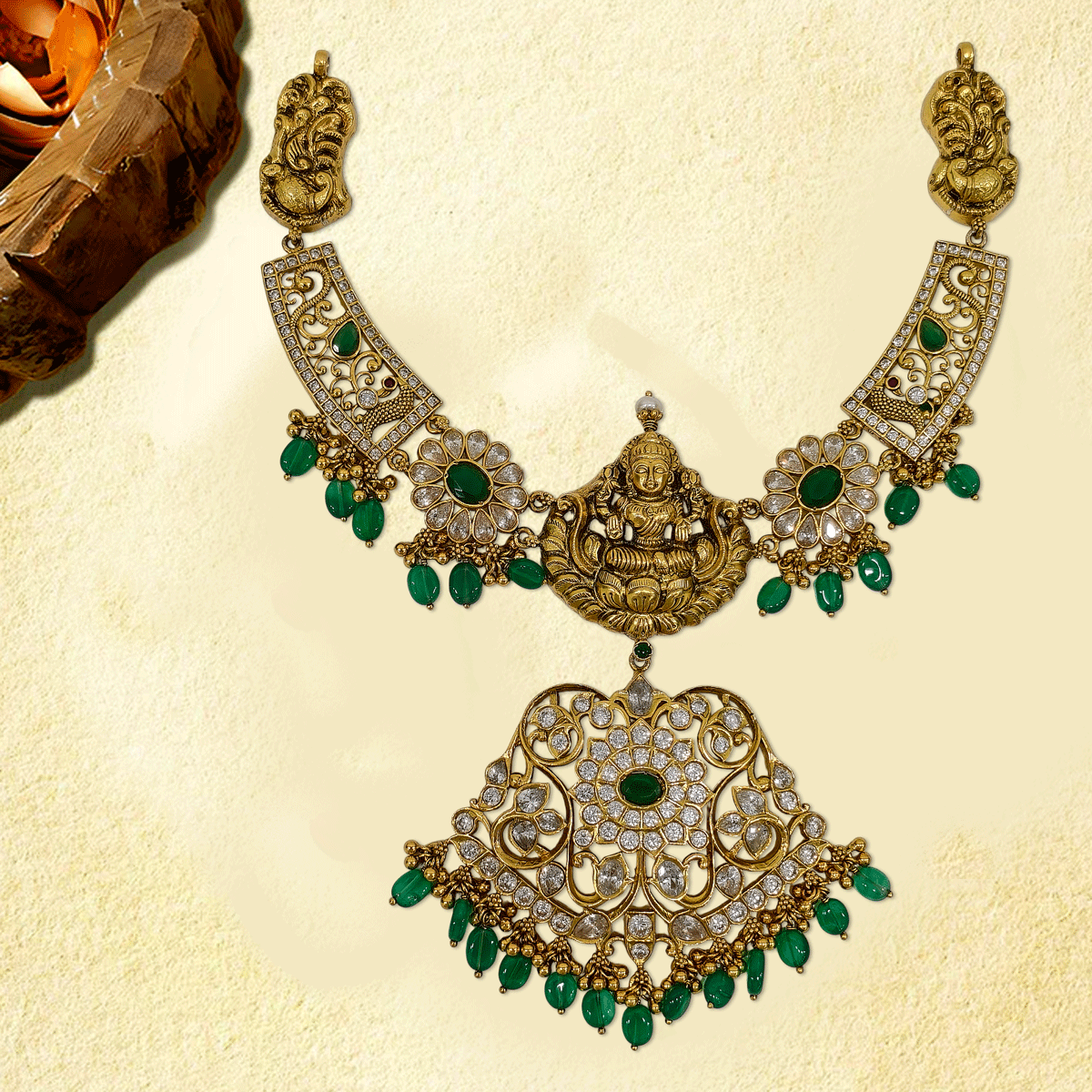 Aurora Color Stone Necklace