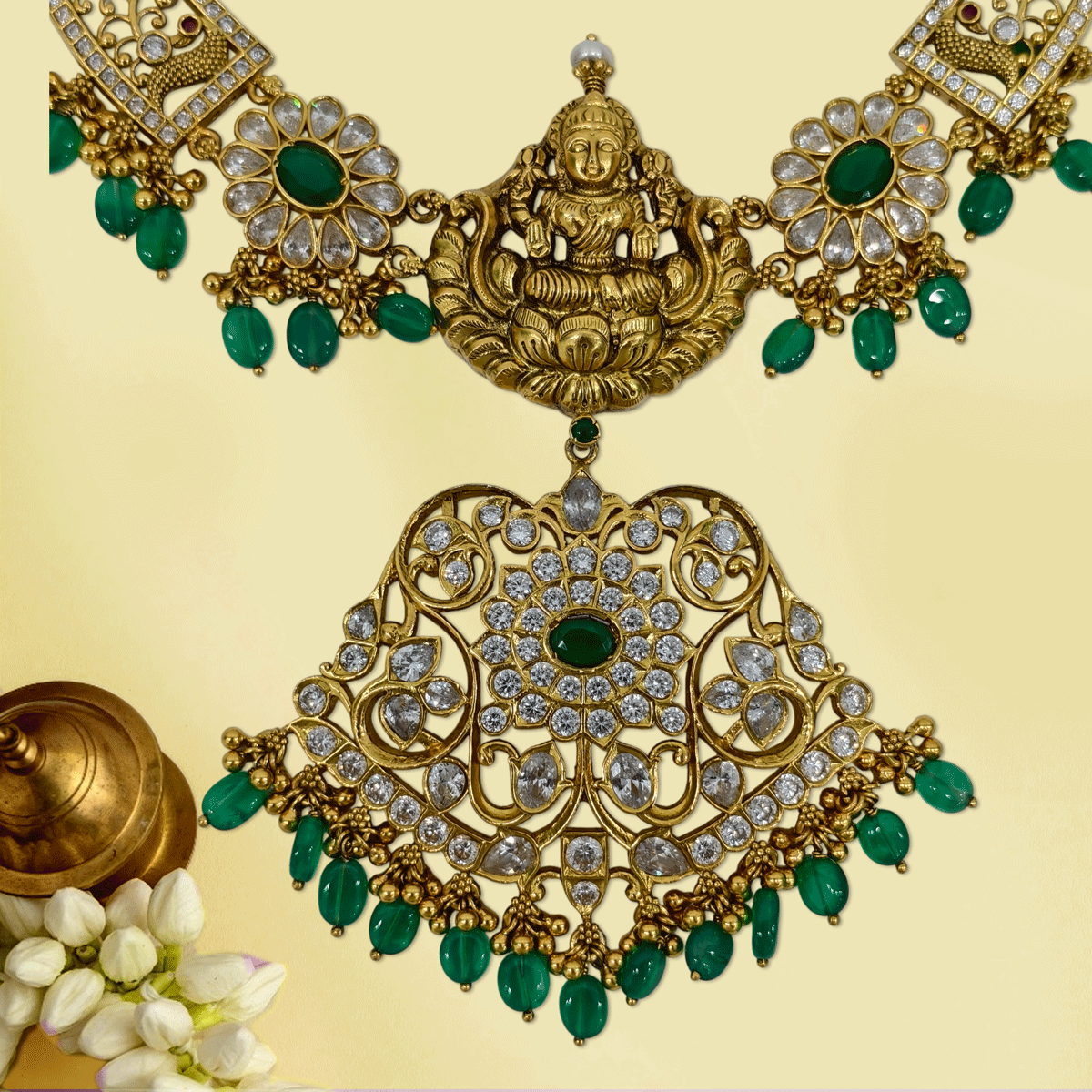 Aurora Color Stone Necklace