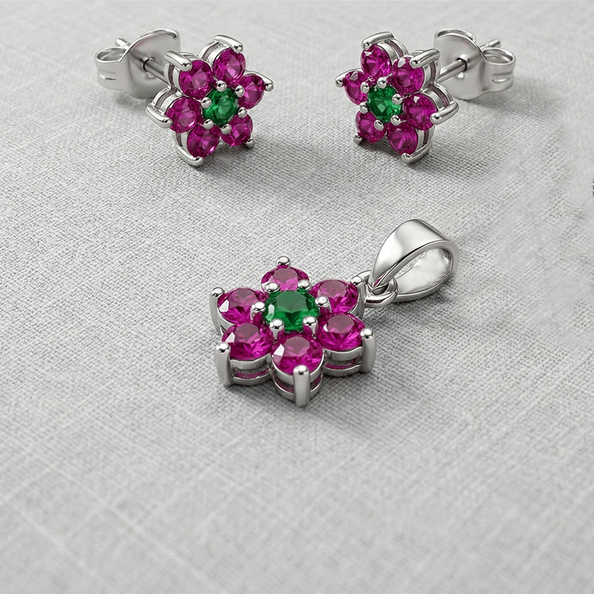 Kids Pendant Set – Cute & Shiny