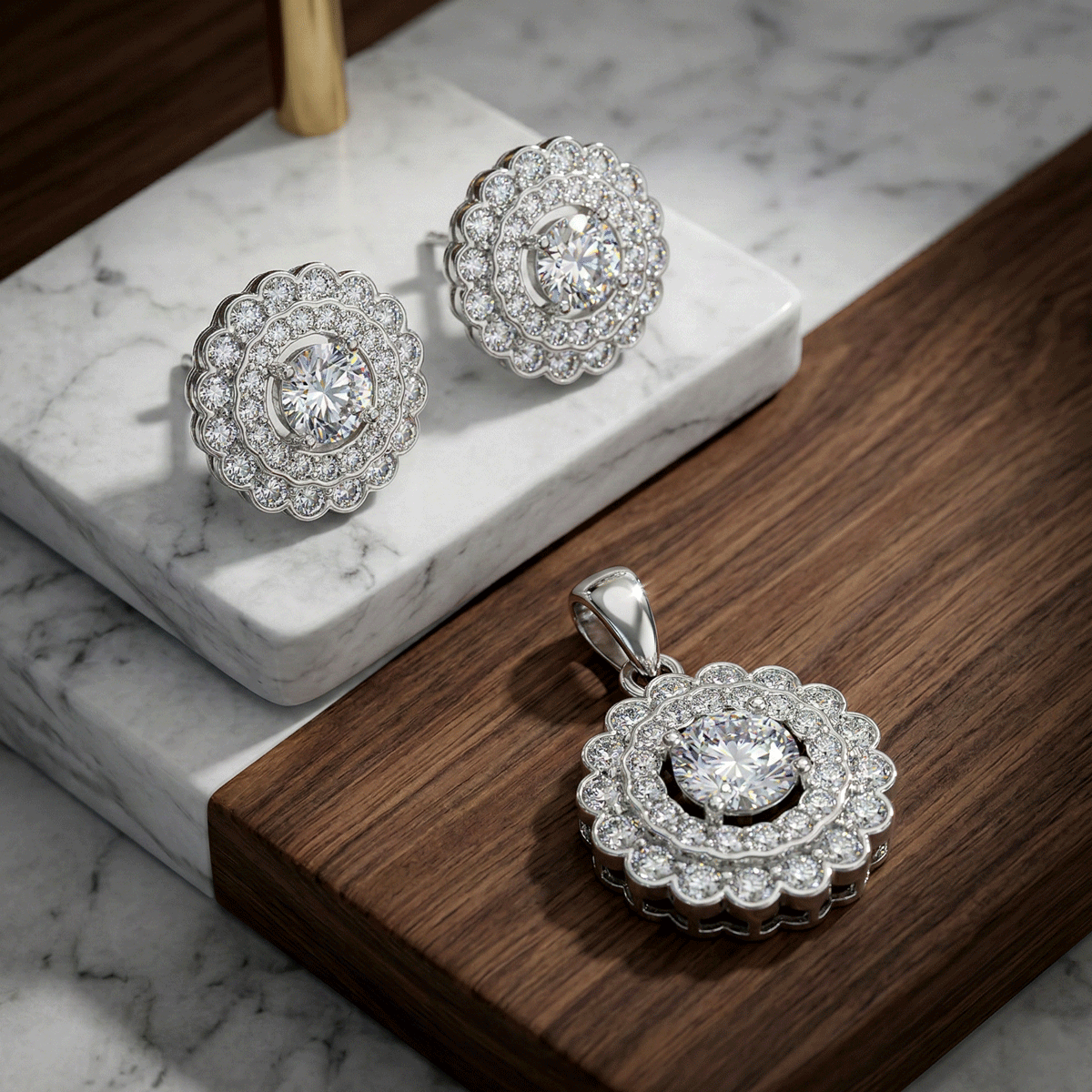 Charming  Pendant Set