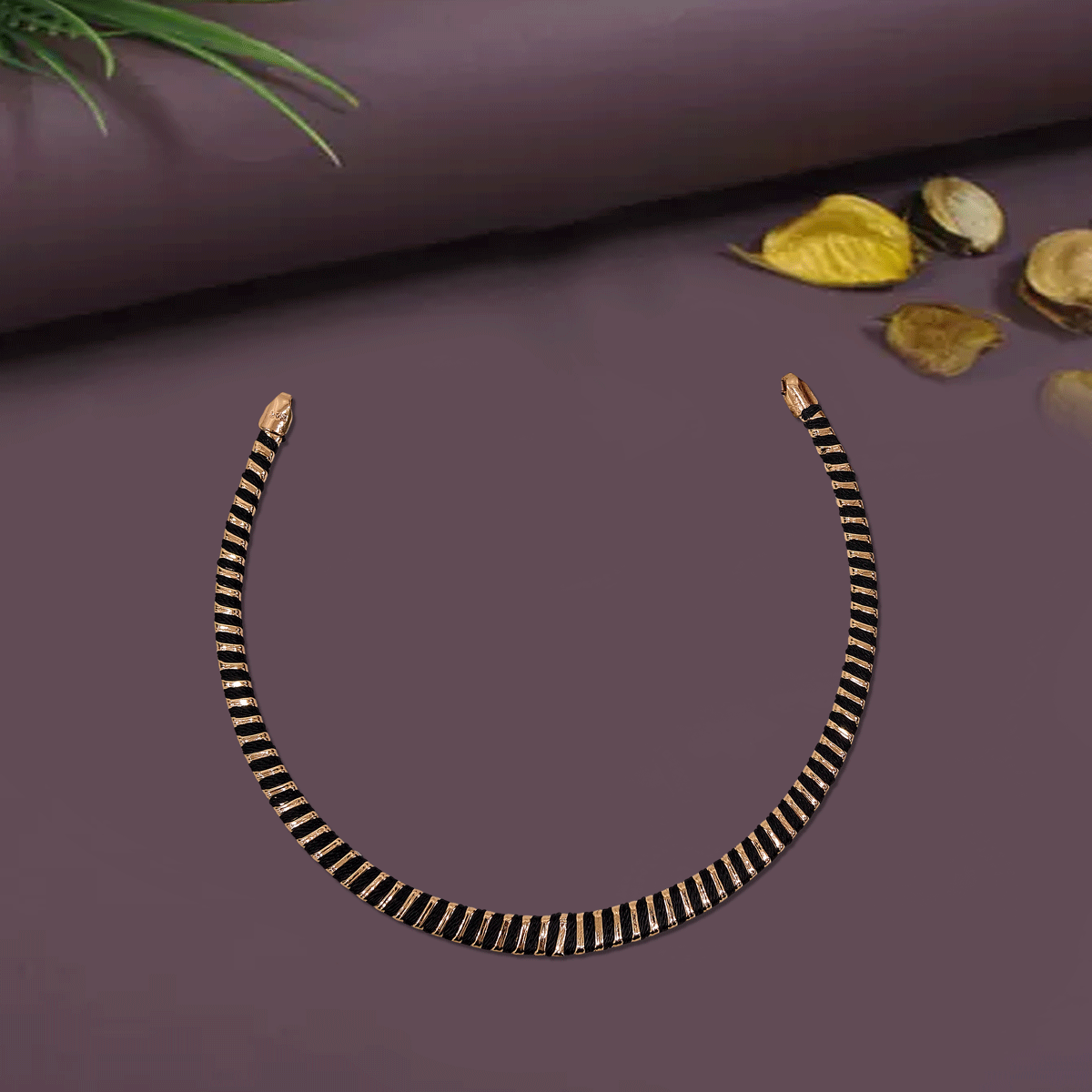 Trendline Rose Gold Silver Necklace