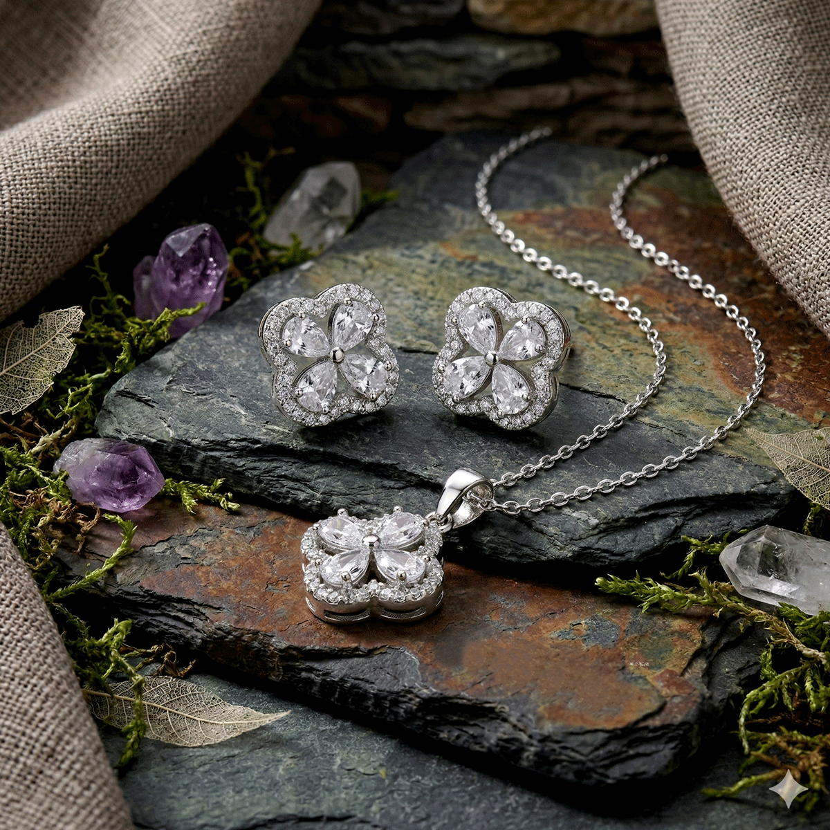 Charming  Pendant Set