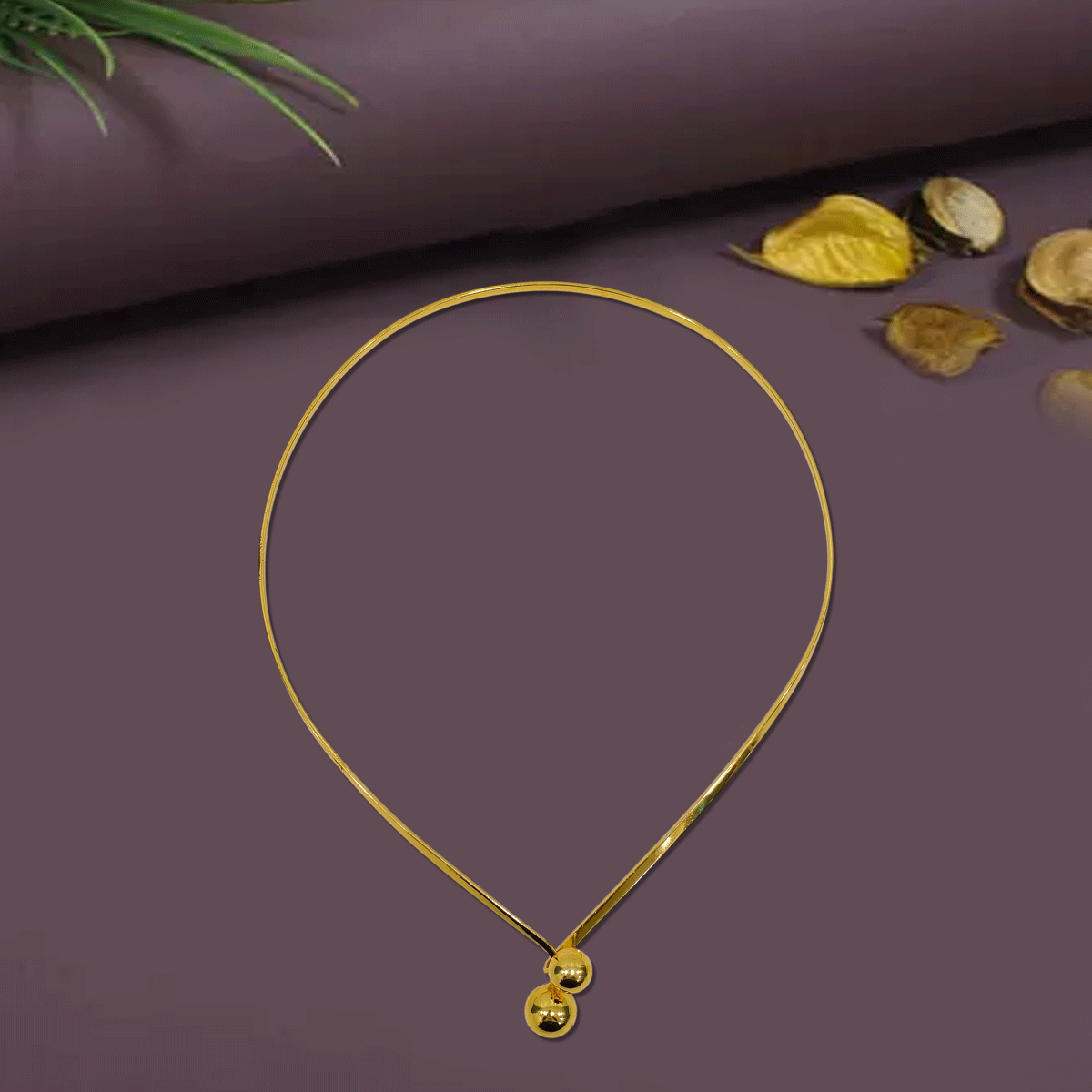 Trendline Rose Gold Silver Necklace