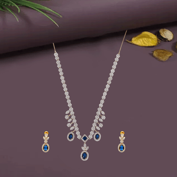 Trendline Rose Gold Silver Necklace