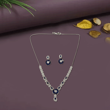 Modern Glam Silver Necklace