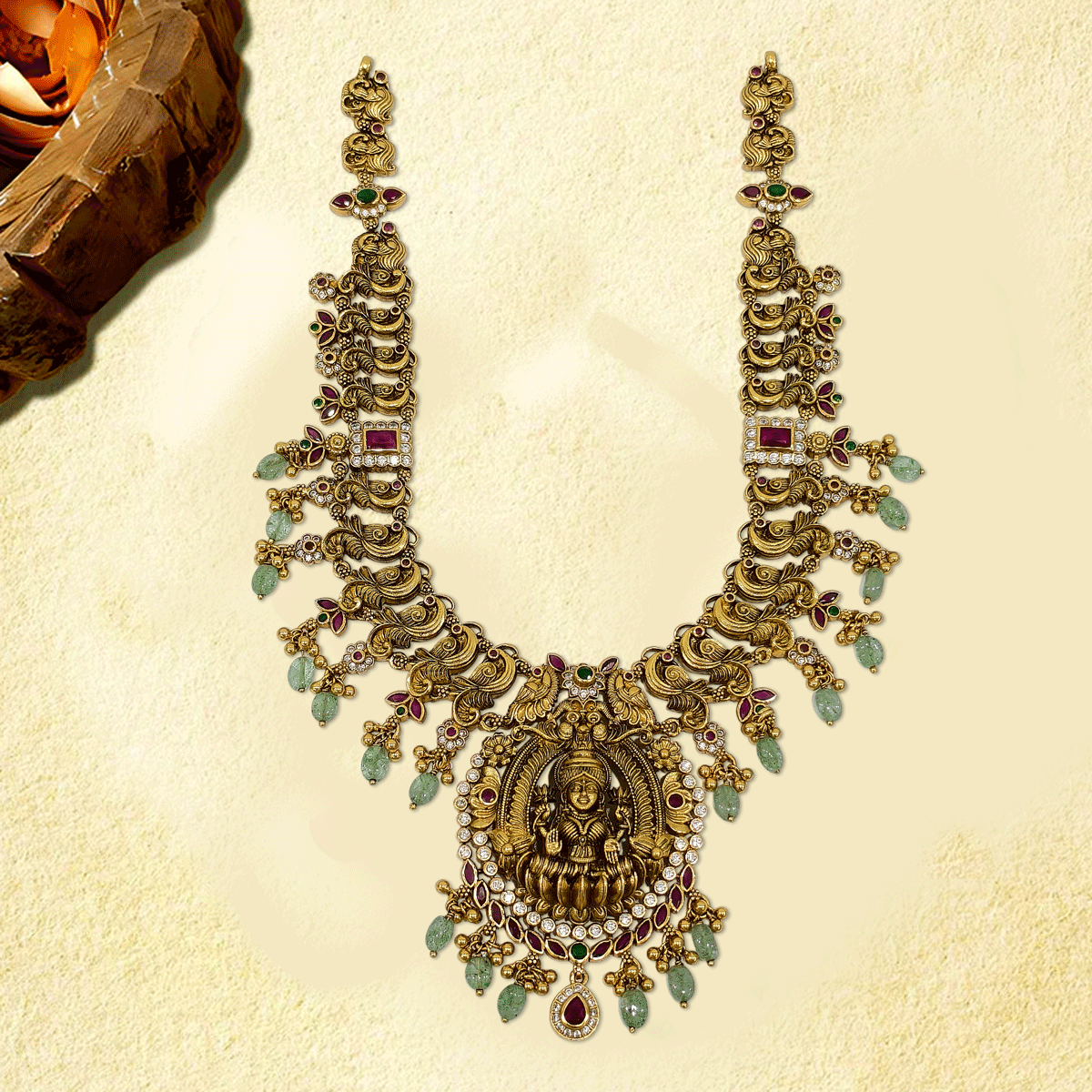 Aurora Color Stone Necklace