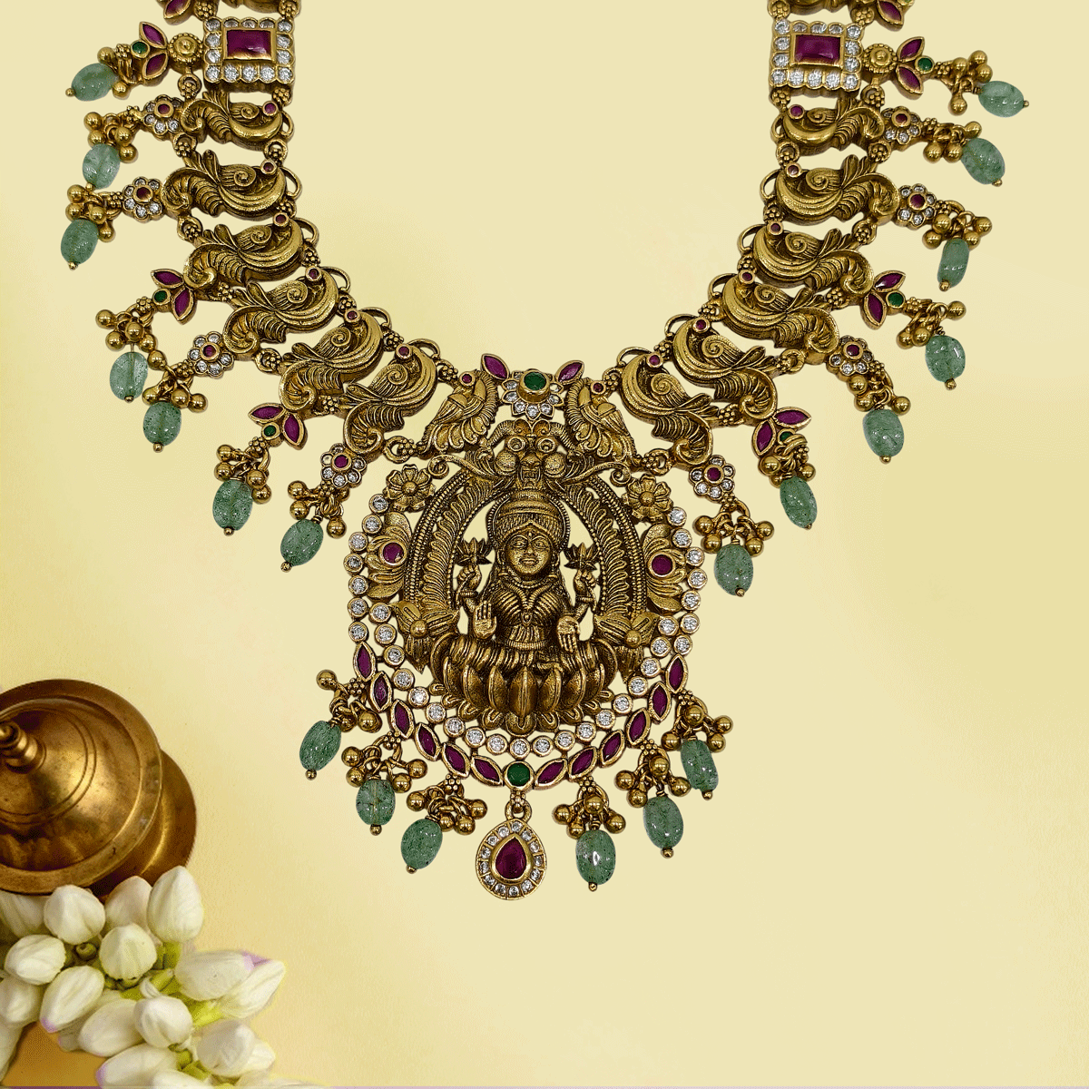 Aurora Color Stone Necklace