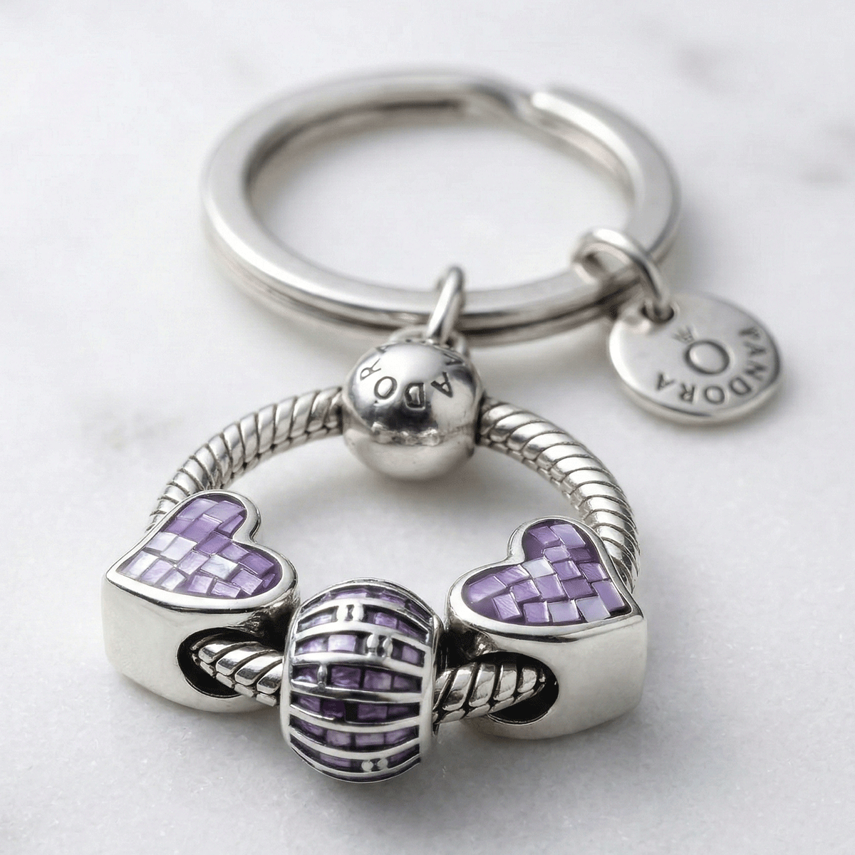 Fine Craft Silver Key Chains