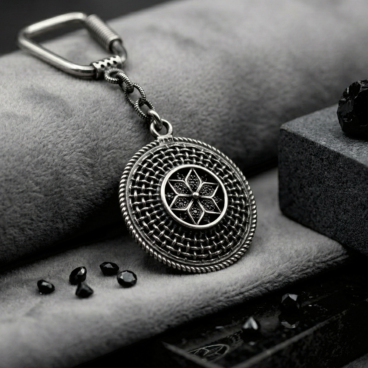 Fine Craft Silver Key Chains