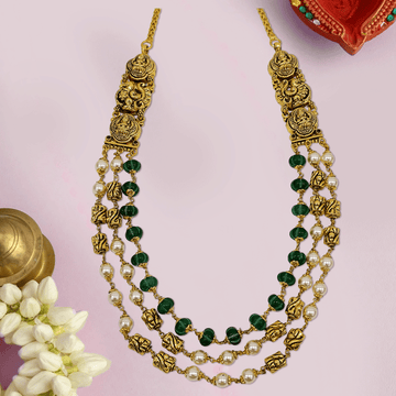 Artisan Nakshi Ball Beads Necklace