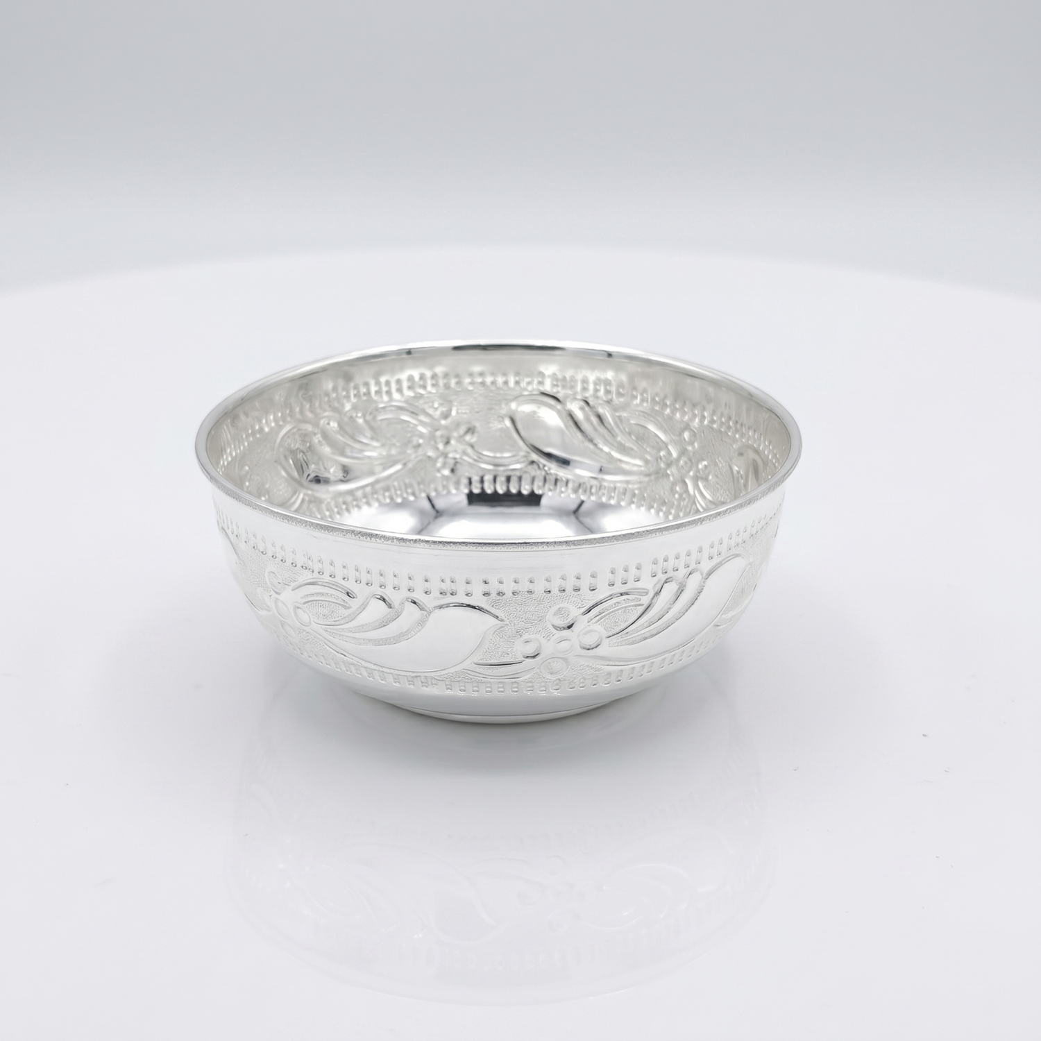 Premium 92.5 Sterling Silver Engraved Bowl