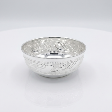 Premium 92.5 Sterling Silver Engraved Bowl