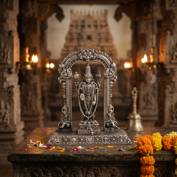 92.5 Silver Lord Venkateswara  Statue