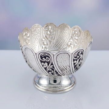 92.5 Sterling Silver Antique Pedestal Bowl