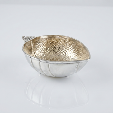 92.5 Sterling Silver Hammered Mango Bowl