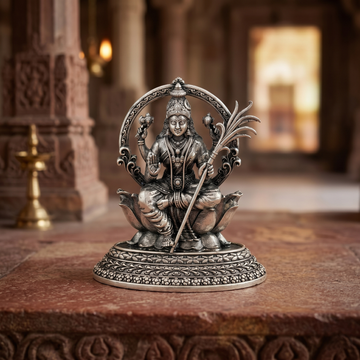 92.5 Silver Lakshmi Statue