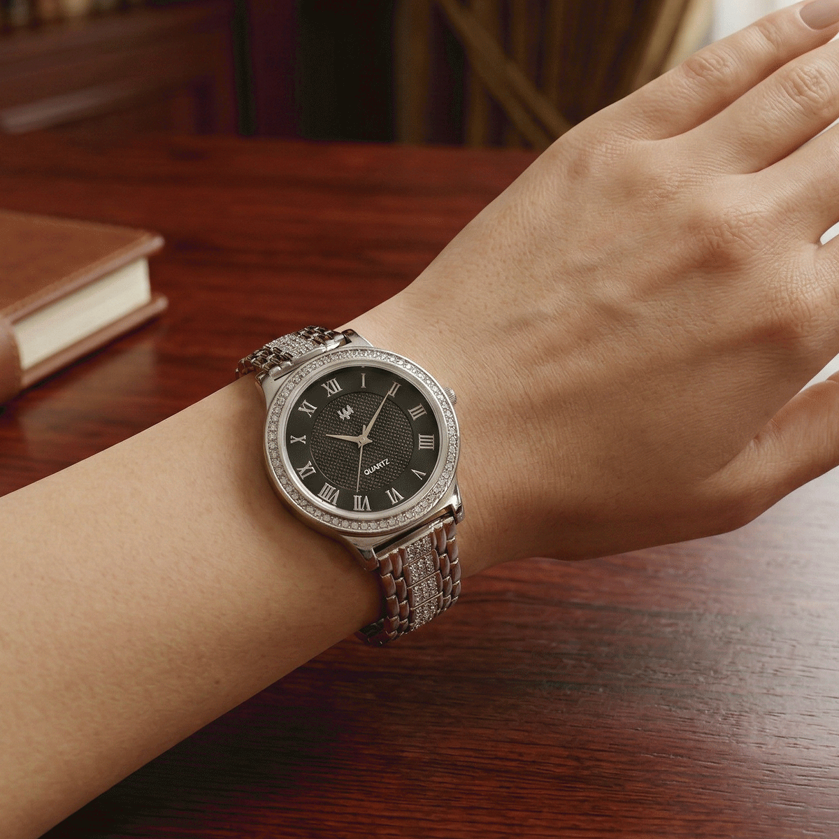 Classic Silver Wrist Watch